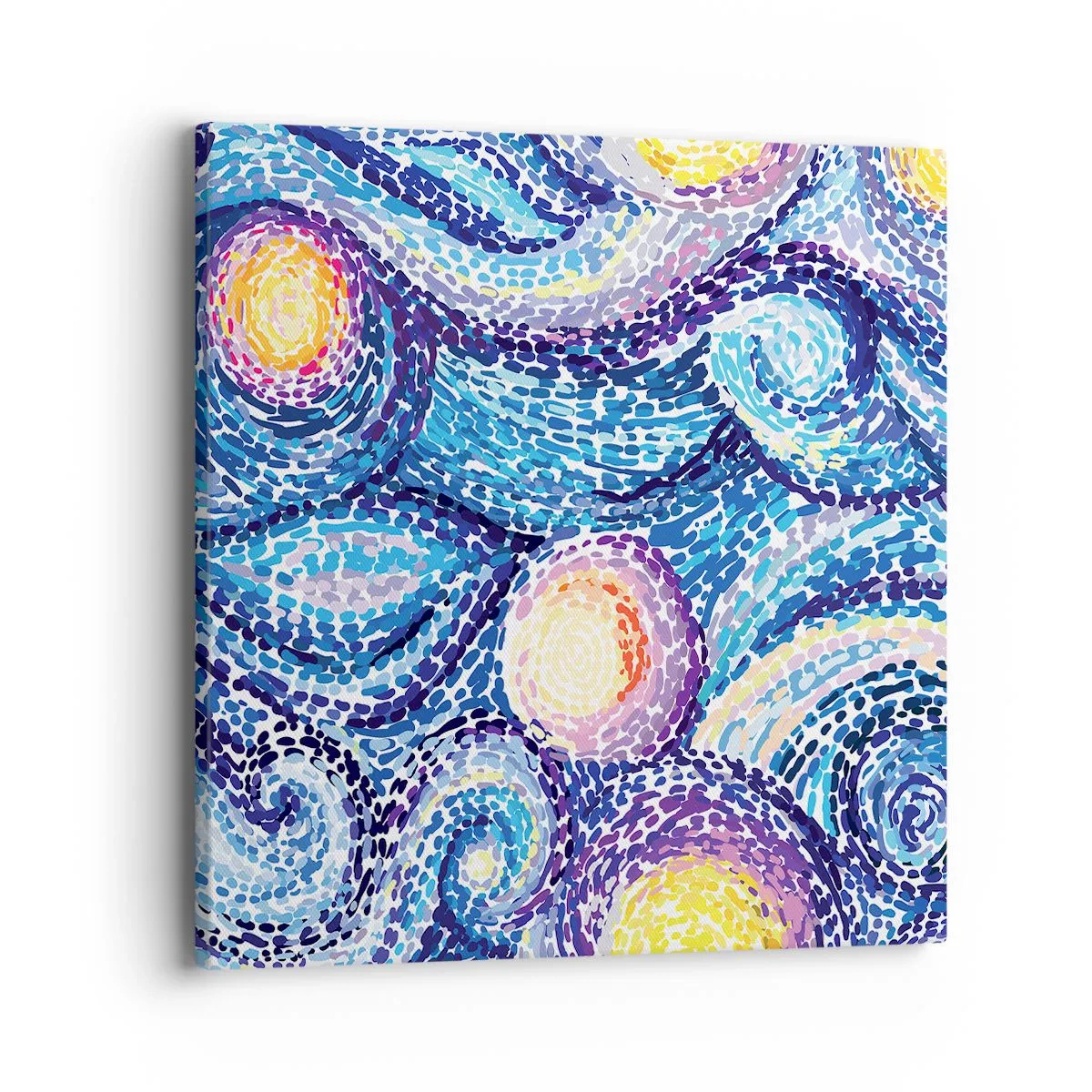 Obraz na płótnie - Z obrazu van Gogha - 40x40 cm