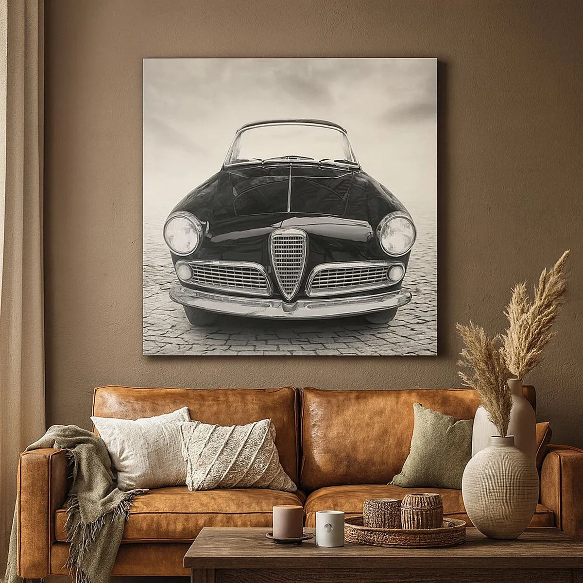 Obraz na płótnie - I jak mnie nie kochać? - 30x30 cm