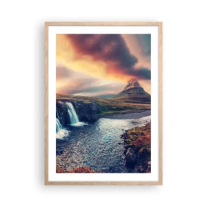Plakat w ramie jasny dąb - W majestacie przyrody - 50x70 cm
