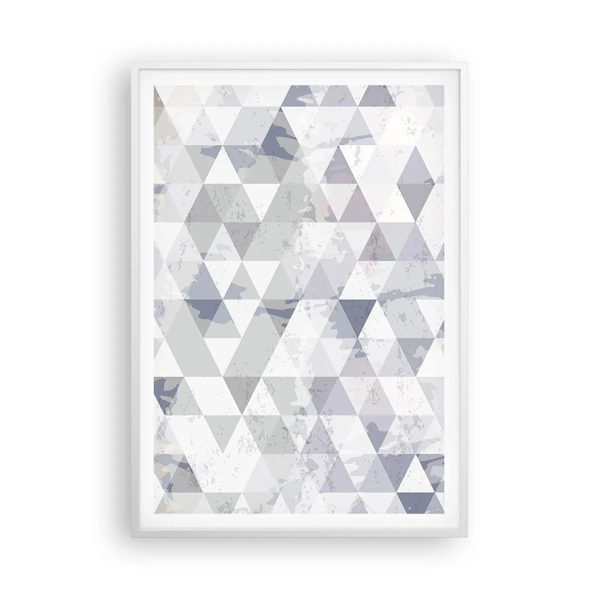 Plakat w białej ramie - W rytmie na trzy - 70x100 cm