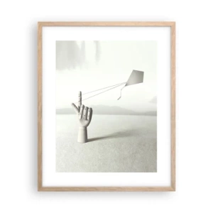 Plakat w ramie jasny dąb - Próba sił - 40x50 cm