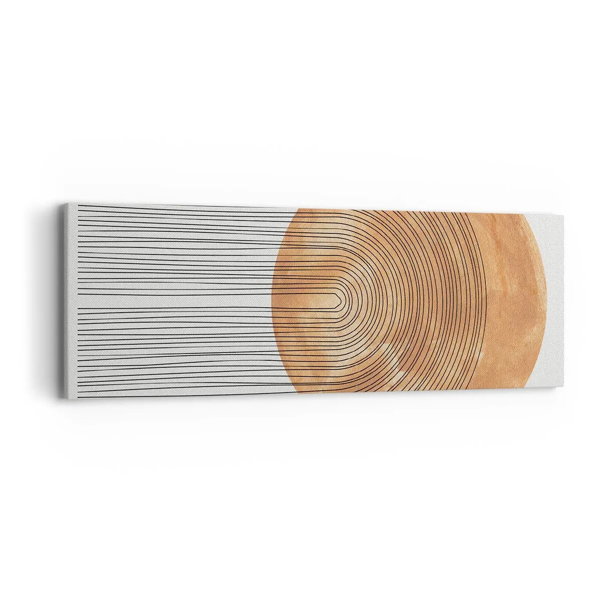 Obraz na płótnie - Kompozycja słoneczna - 90x30 cm