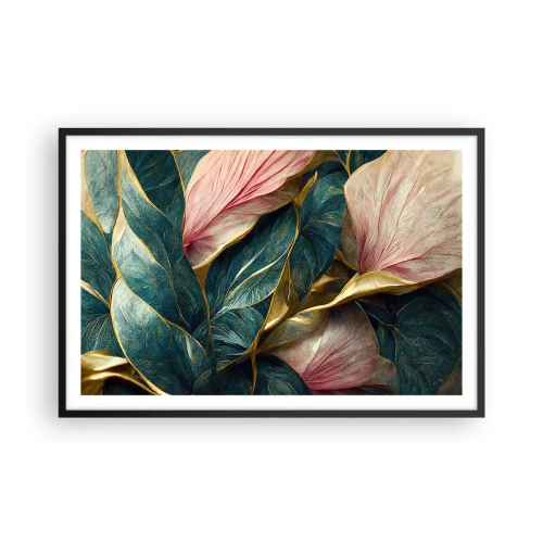 Plakat w czarnej ramie - Naturalna elegancja i styl - 91x61 cm
