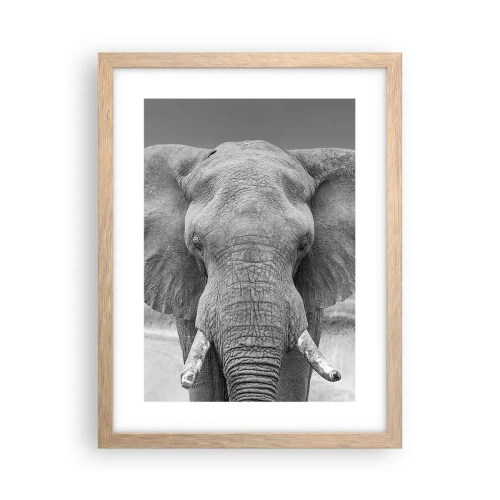Plakat w ramie jasny dąb - Witaj w moim świecie - 30x40 cm