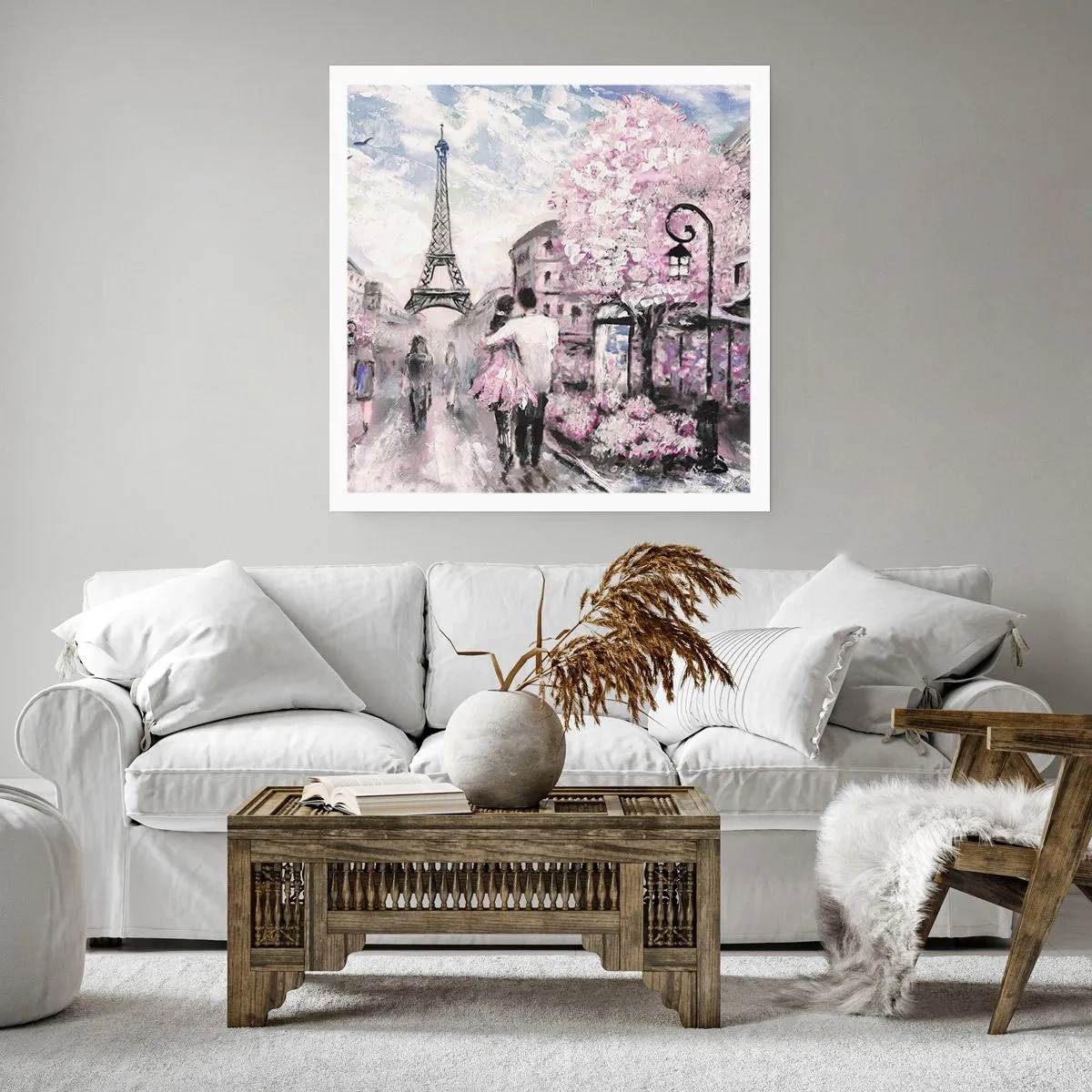 Plakat - Jak zakochac się, to tylko w… - 60x60 cm