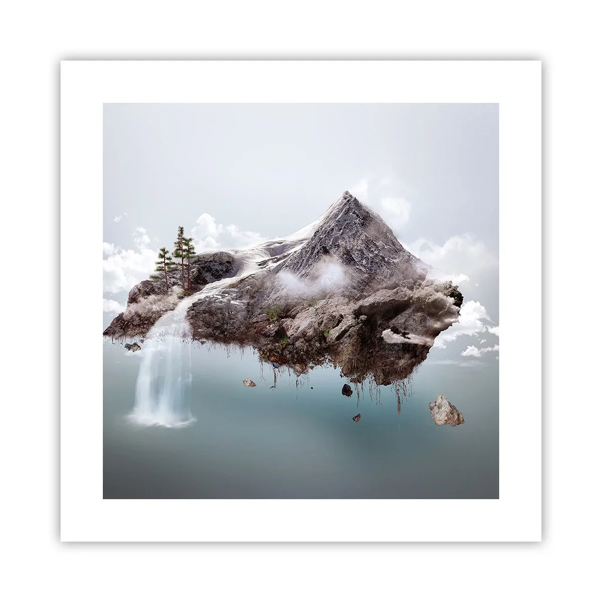 Plakat - Okiem surrealisty - 40x40 cm