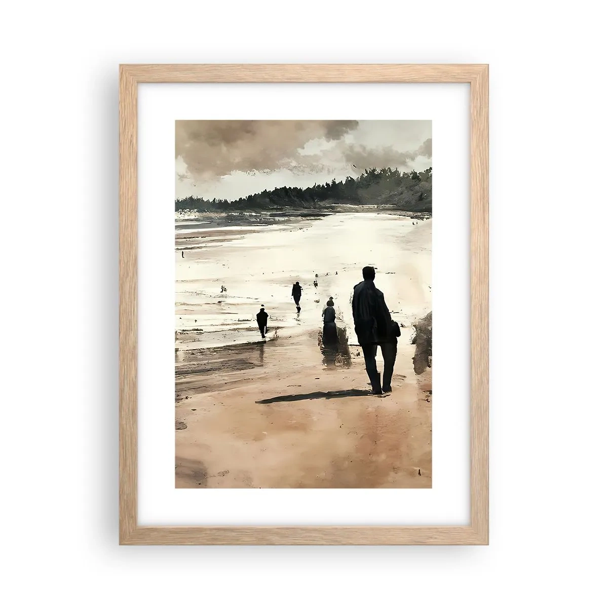 Plakat w ramie jasny dąb - Przywołani - 30x40 cm