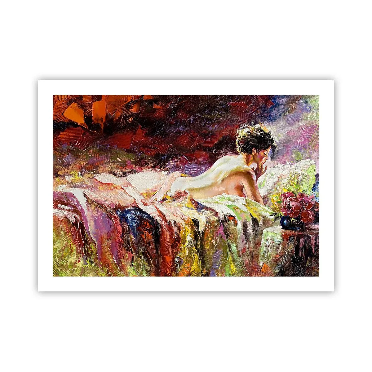Plakat - Zamyślona Wenus - 70x50 cm
