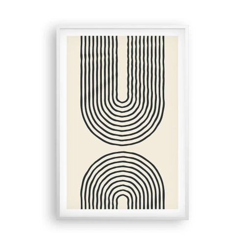 Plakat w białej ramie - Już za chwilę… - 61x91 cm