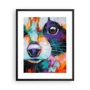 Plakat w czarnej ramie - Tylko dobre emocje - 40x50 cm