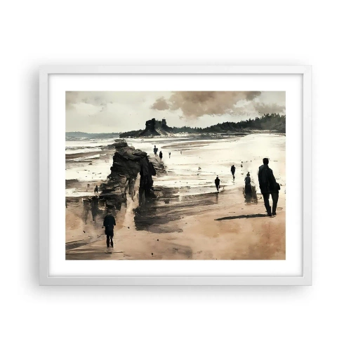 Plakat w białej ramie - Przywołani - 50x40 cm