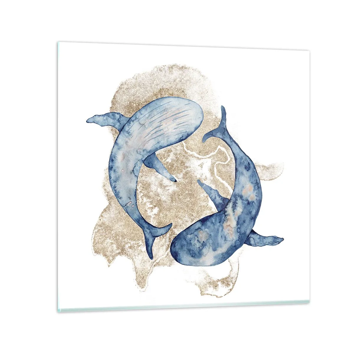 Obraz na szkle - Przyjaźń czy kochanie? - 50x50 cm