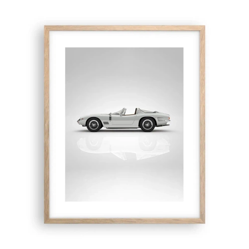 Plakat w ramie jasny dąb - Obietnica zabawy - 40x50 cm