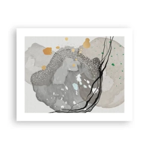 Plakat - Kompozycja organiczna - 50x40 cm