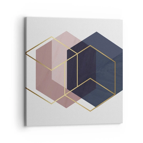 Obraz na płótnie - Siła prostoty - 70x70 cm