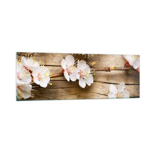 Obraz na szkle - I stała się wiosna - 90x30 cm