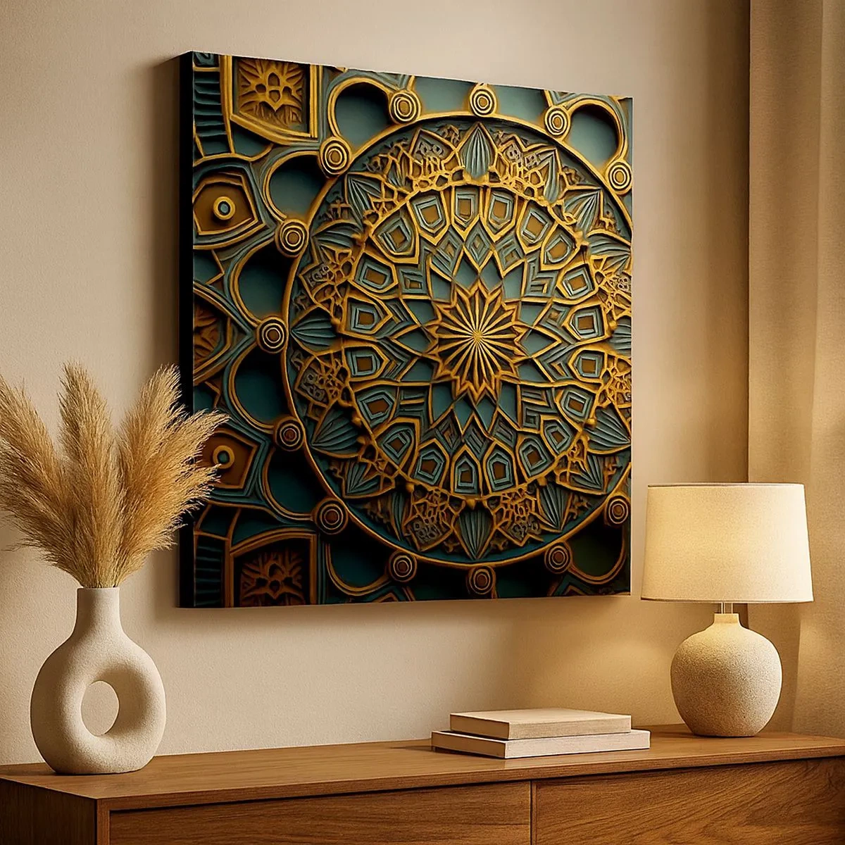 Obraz na płótnie - W arabskim klimacie - 30x30 cm