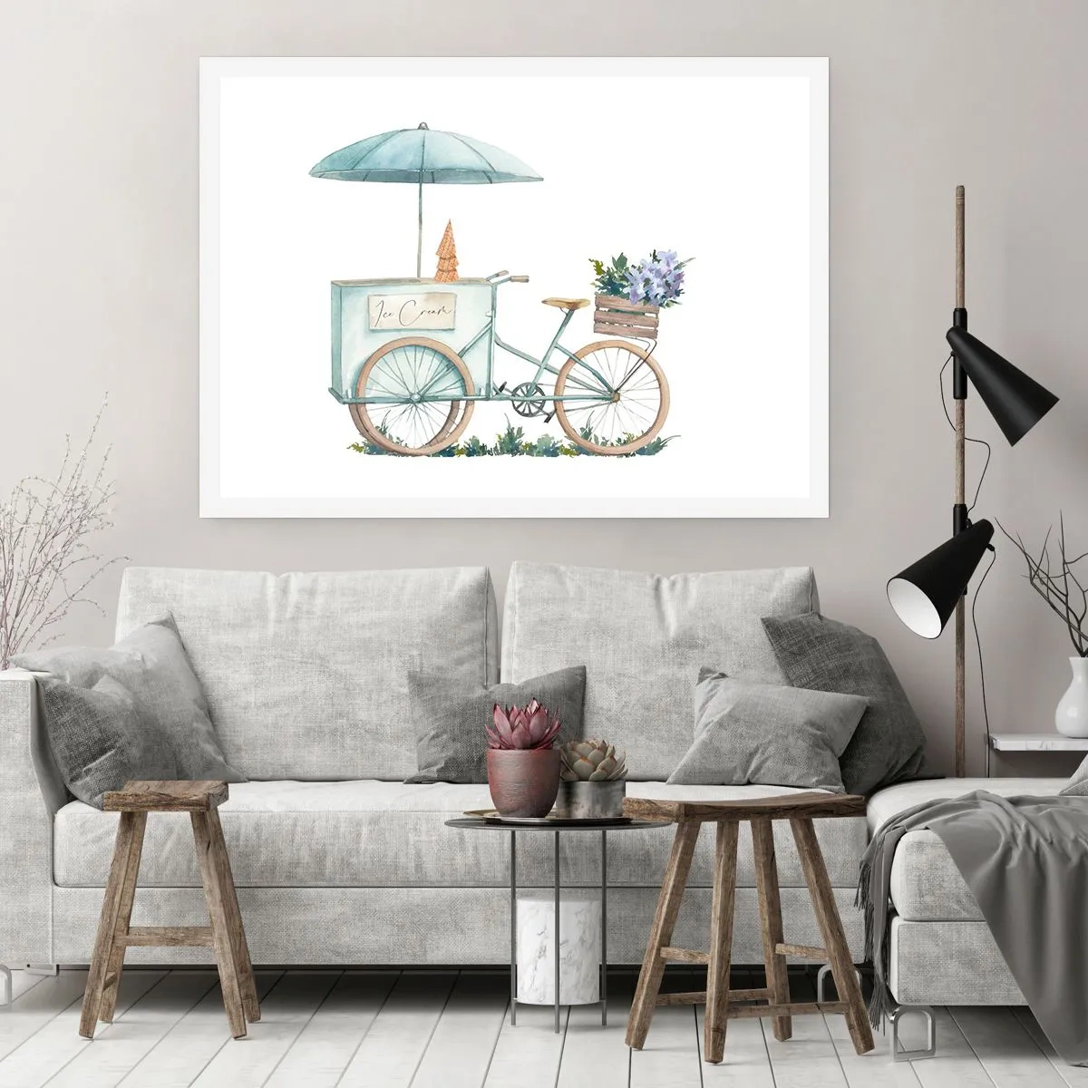 Plakat - Słodkie wspomnienie lata - 40x30 cm