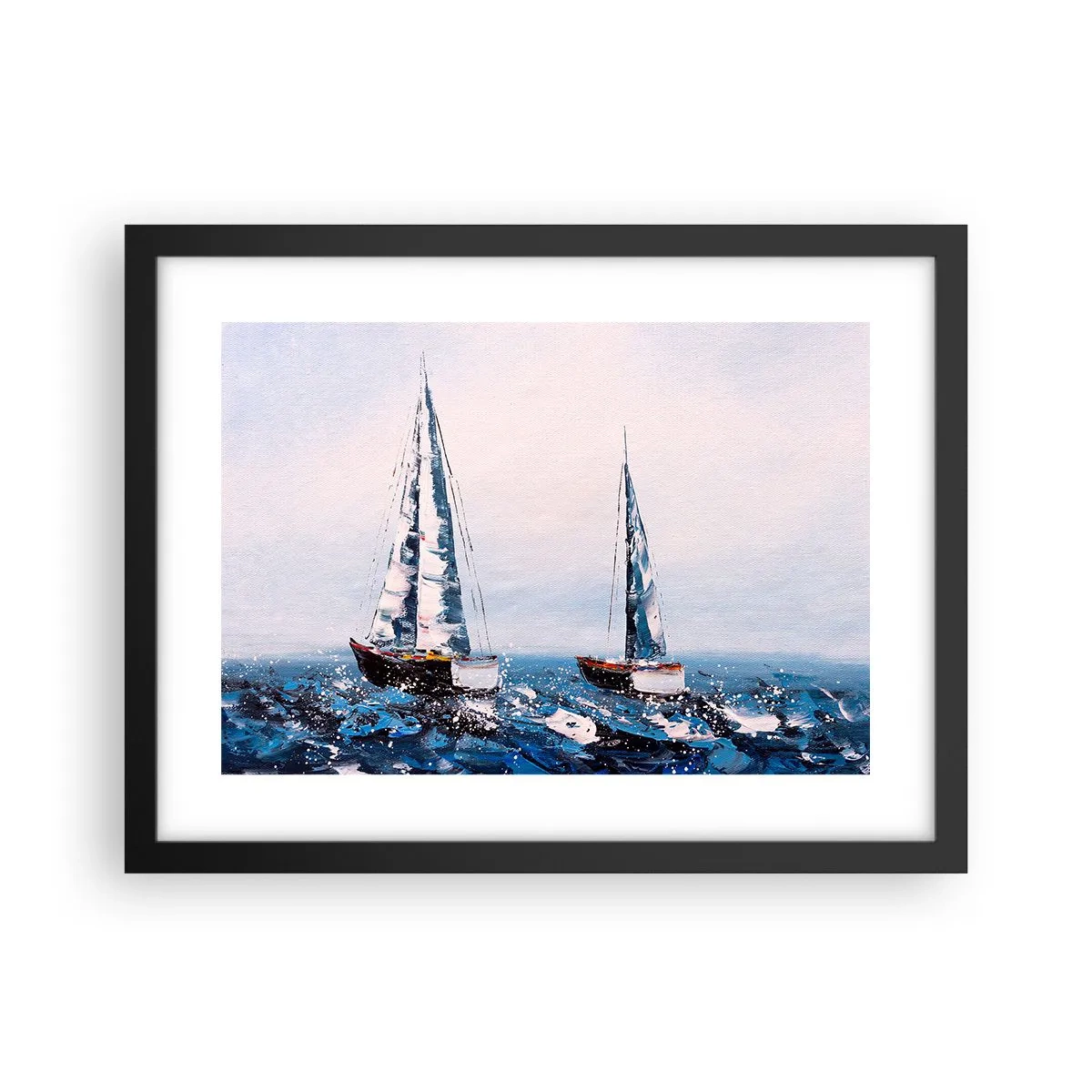 Plakat w czarnej ramie - Braterstwo wiatru - 40x30 cm