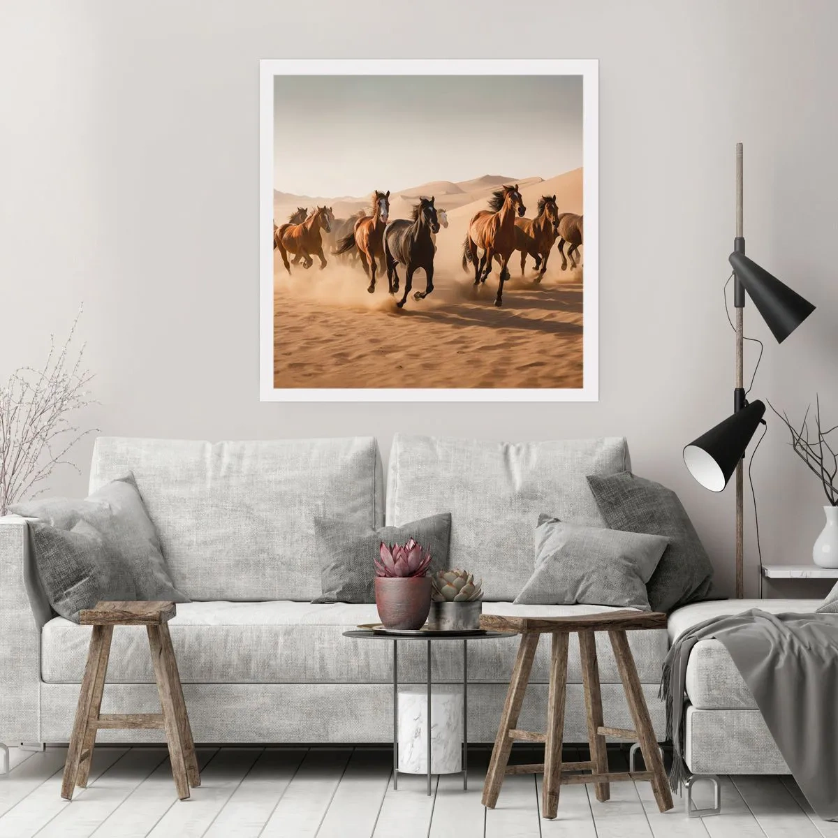 Plakat - Wolne jak wiatr - 40x40 cm