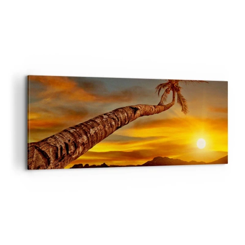 Obraz na płótnie - Egzotyczne wakacje, karaibska przygoda - 100x40 cm