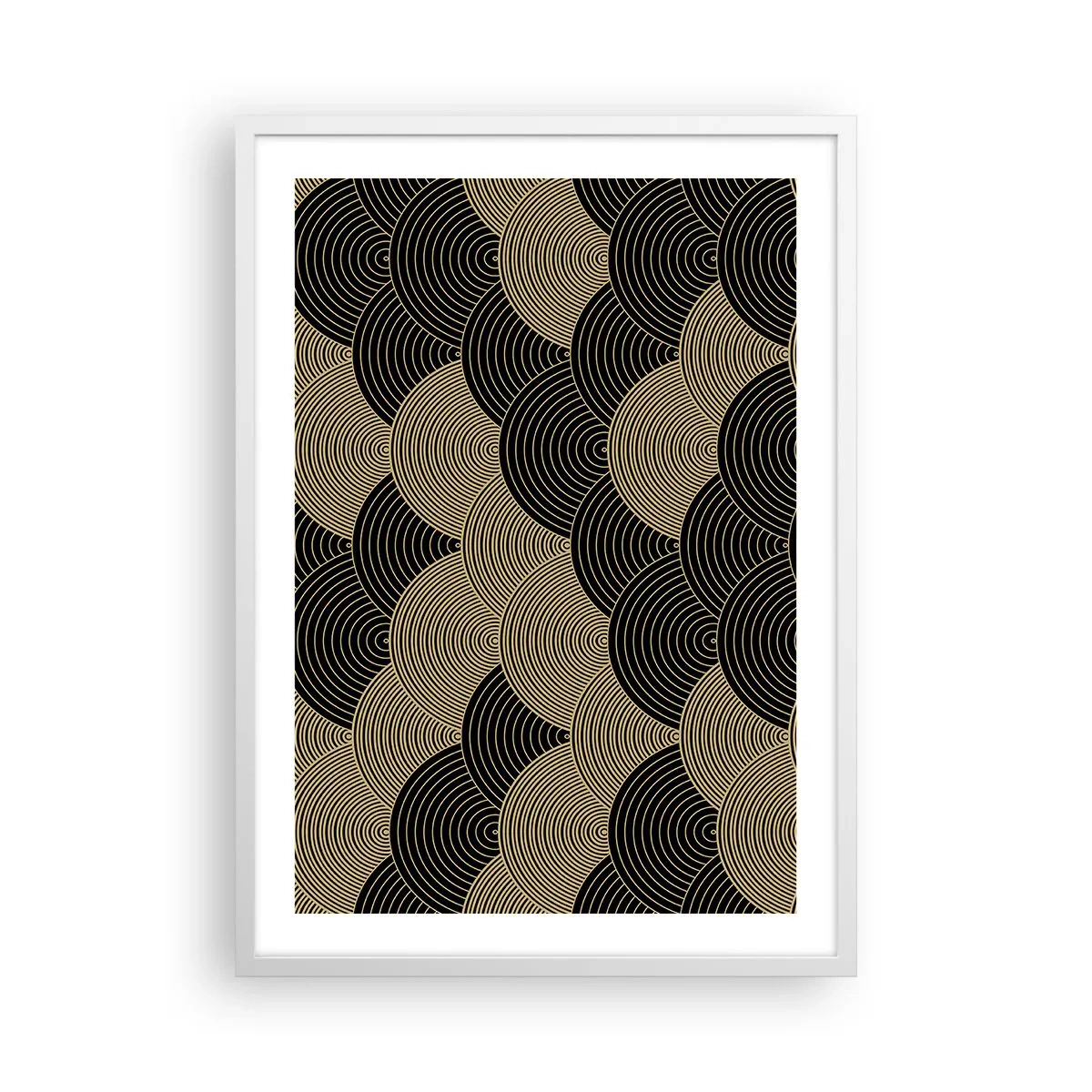 Plakat w białej ramie - Jedność w wielości - 50x70 cm