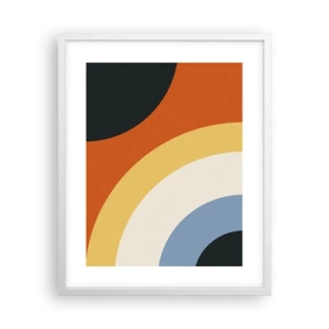 Plakat w białej ramie - Ku sobie - 40x50 cm