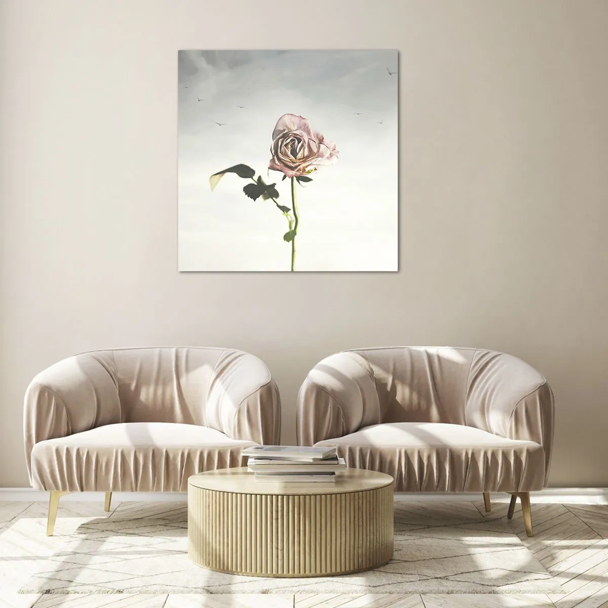 Obraz na szkle - Powitanie wiosny - 70x70 cm