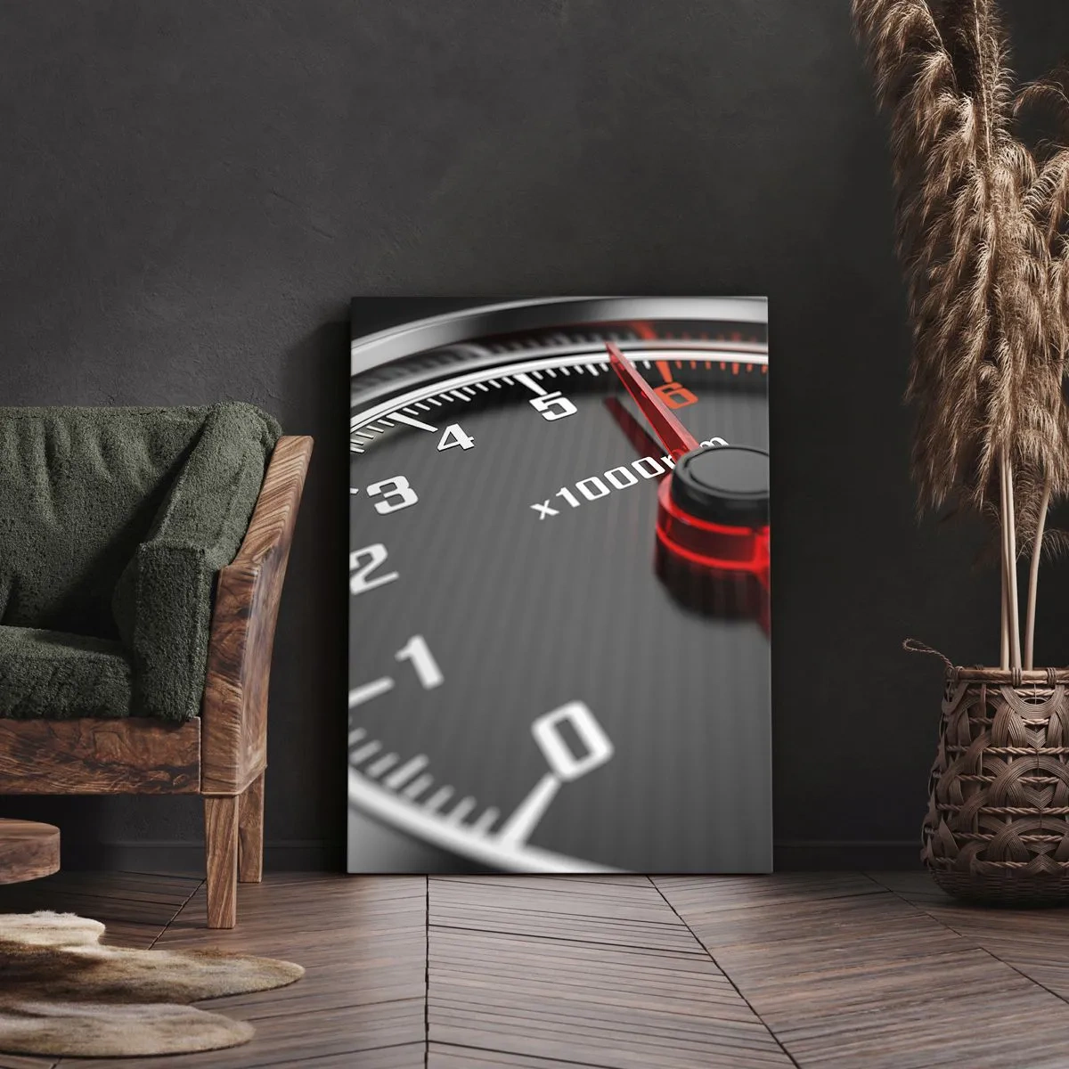 Obraz na płótnie - Gaz do dechy - 45x80 cm