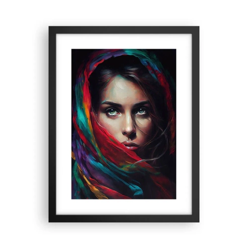 Plakat w czarnej ramie - Zielonooka tajemnica - 30x40 cm