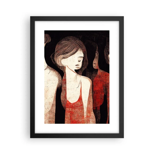 Plakat w czarnej ramie - Madonny z ciemności - 30x40 cm