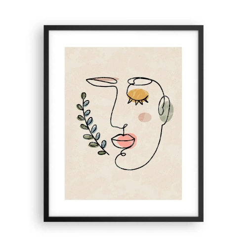 Plakat w czarnej ramie - Spokój odnaleziony - 40x50 cm