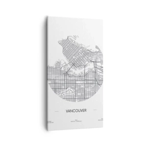 Obraz na płótnie - Anatomia Vancouver - 55x100 cm