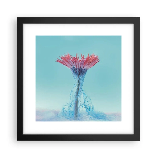 Plakat w czarnej ramie - W ożywczym objęciu - 30x30 cm