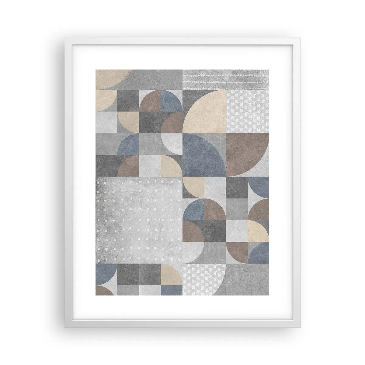 Plakat w białej ramie - Ceramiczna fantazja - 40x50 cm