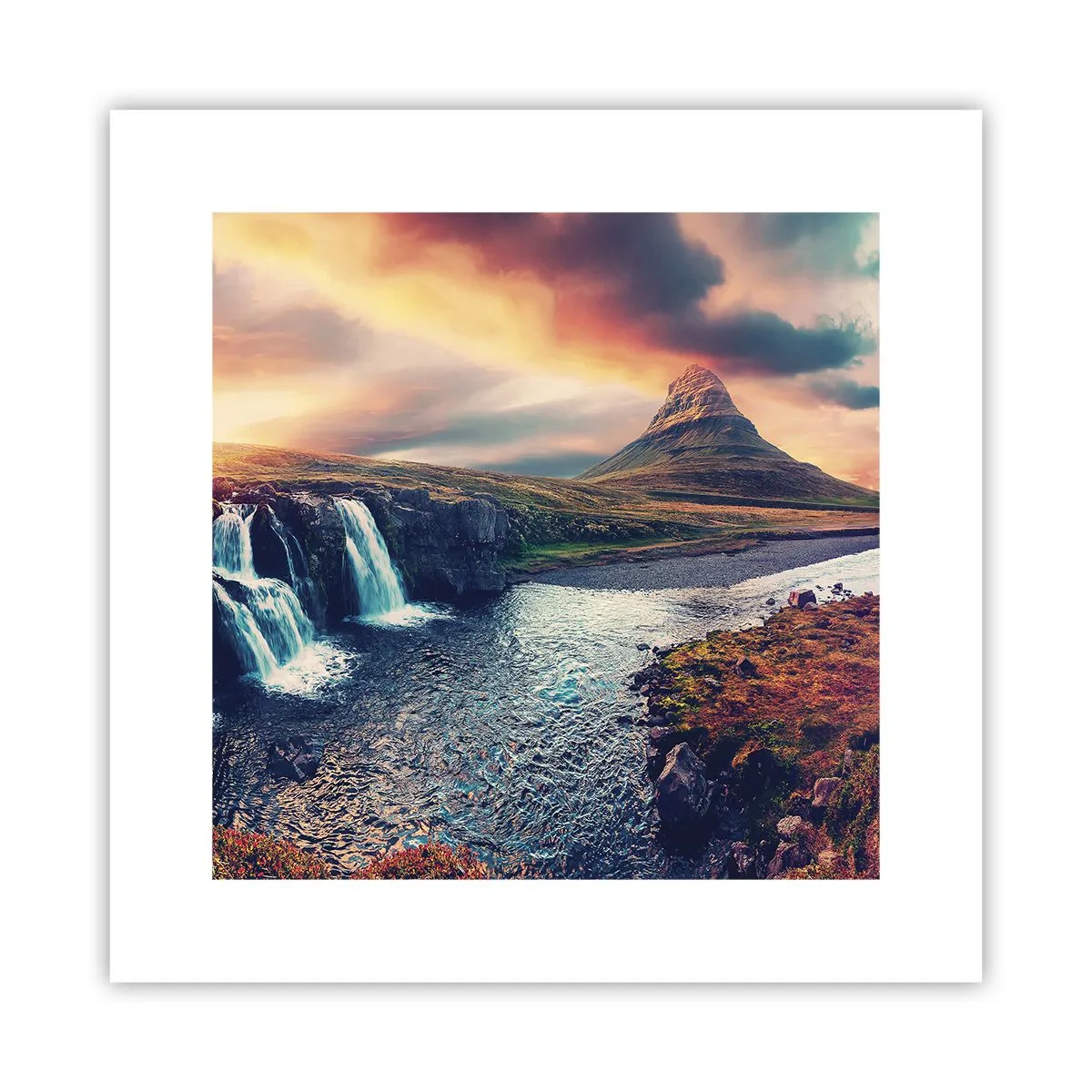 Plakat - W majestacie przyrody - 30x30 cm