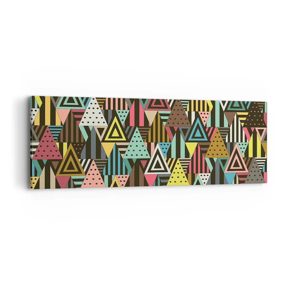 Obraz na płótnie - W rytmie na trzy - 90x30 cm