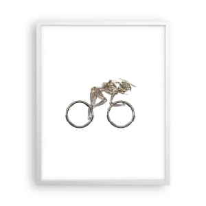 Plakat w białej ramie - Wspaniała maszyna - 40x50 cm