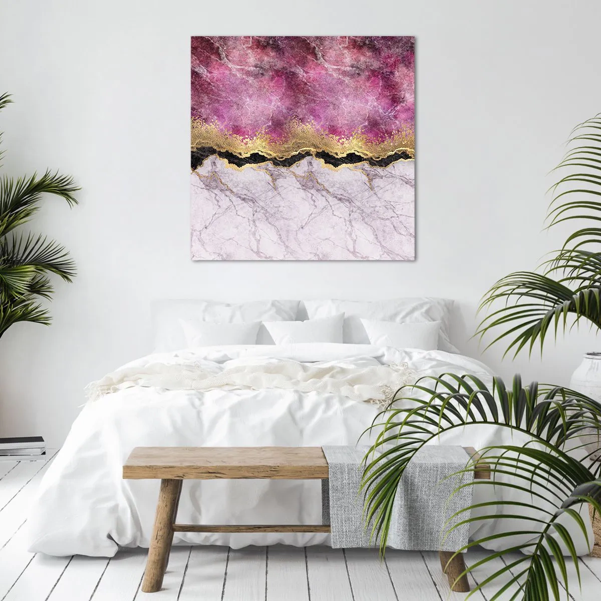 Obraz na płótnie - Na granicy - 60x60 cm