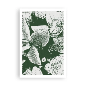 Plakat - Bukiet - świat zieleni - 61x91 cm