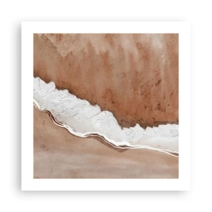 Plakat - W kolorach ziemi - 50x50 cm