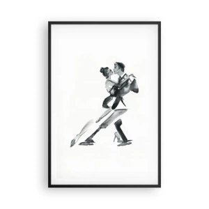 Plakat w czarnej ramie - W jednym rytmie - 61x91 cm