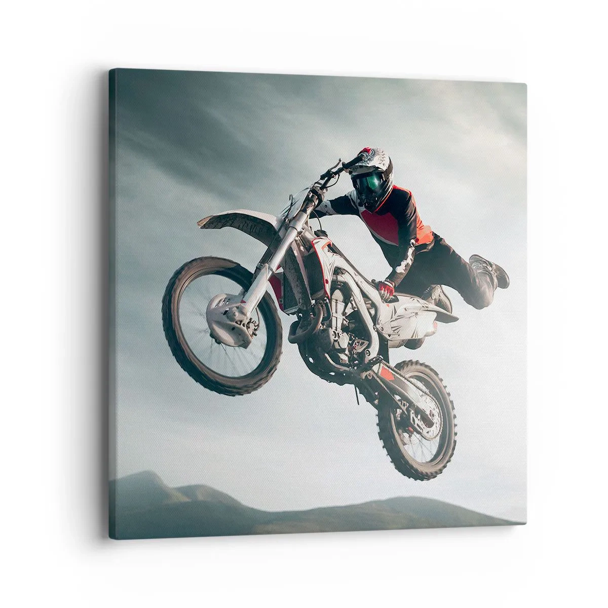 Obraz na płótnie - Nie ma zabawy bez ryzyka - 40x40 cm