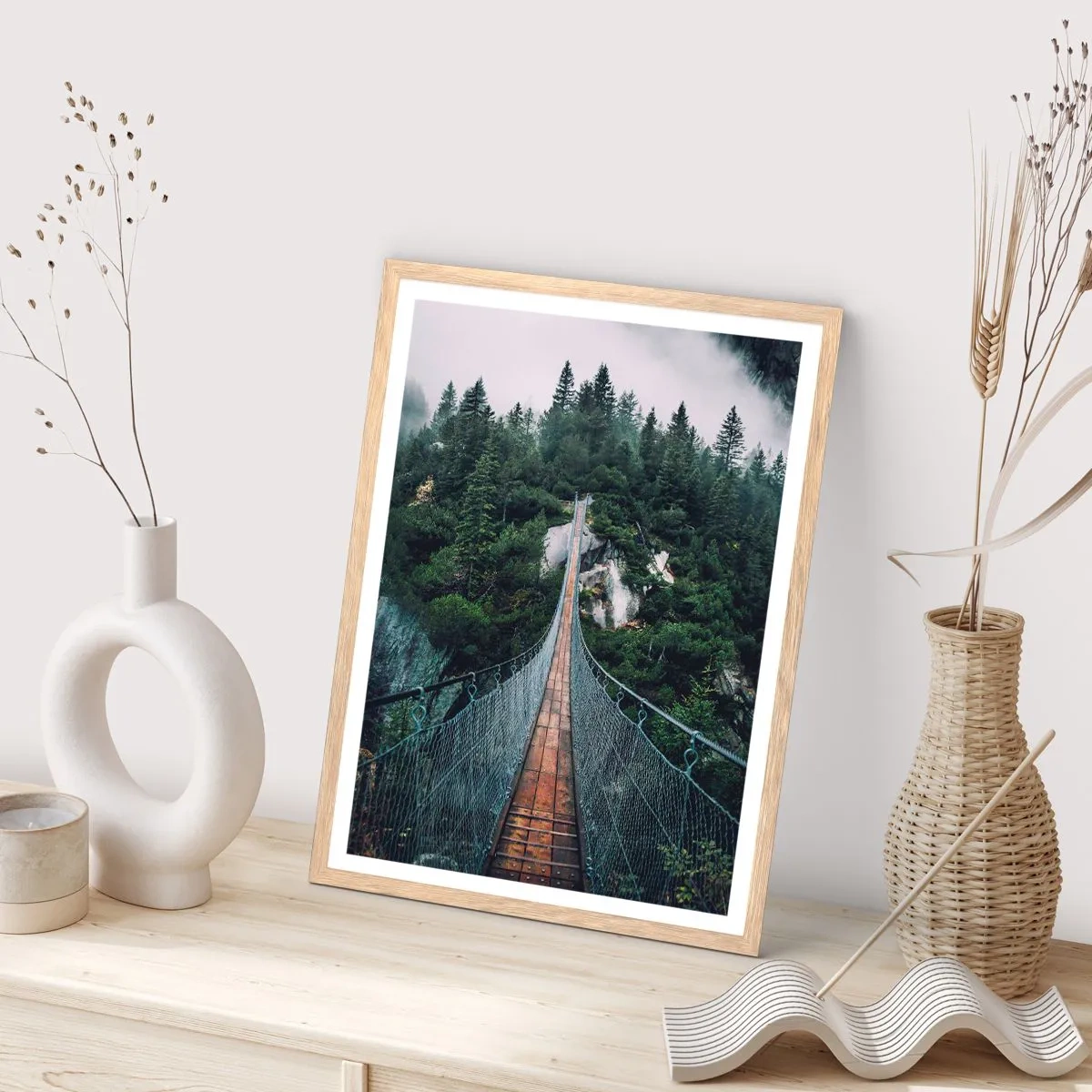 Plakat w ramie jasny dąb - Tylko dla orłów - 70x100 cm