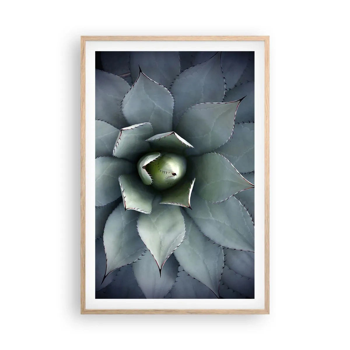 Plakat w ramie jasny dąb - Wabi i przestrzega - 61x91 cm