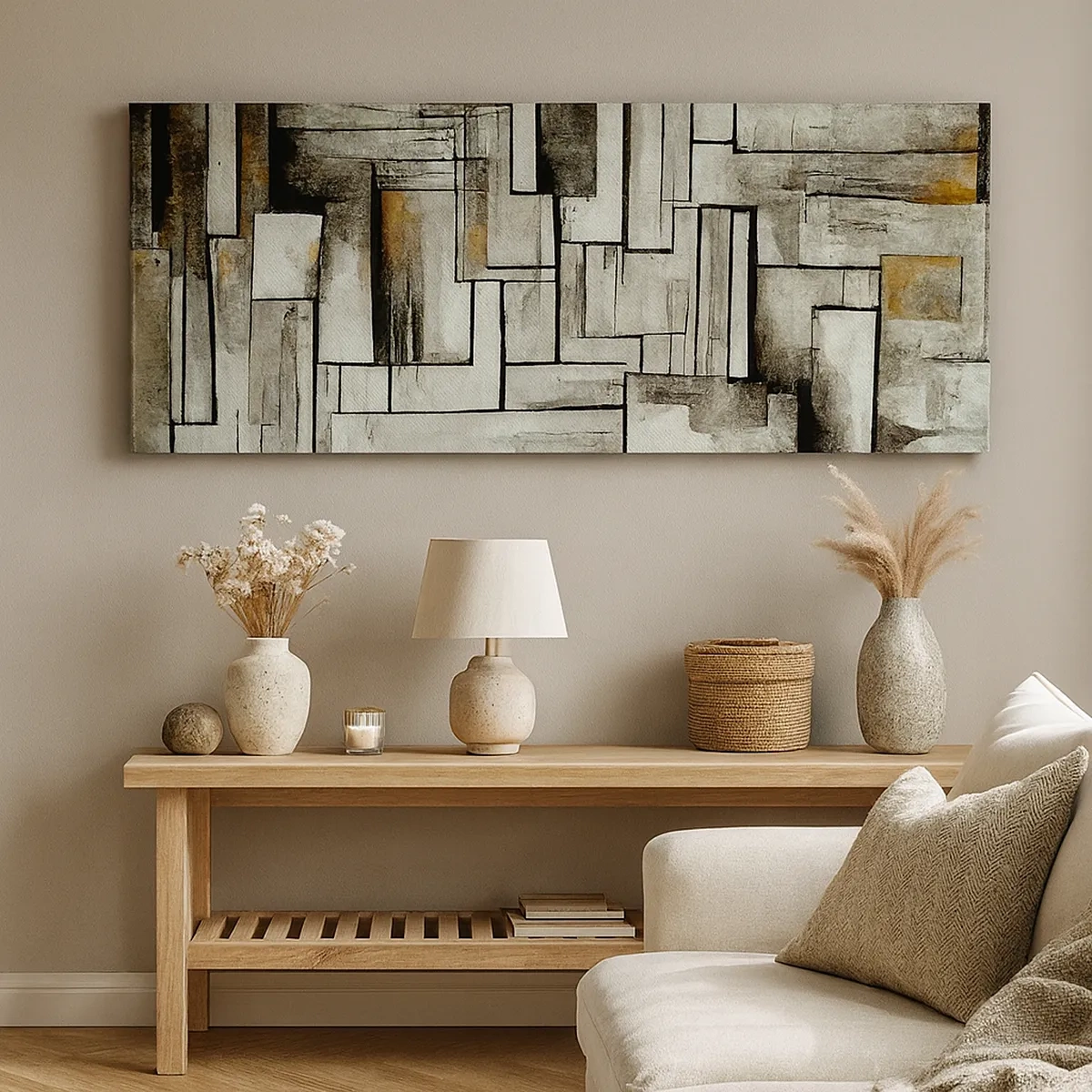 Obraz na płótnie - Siła prostoty - 30x30 cm