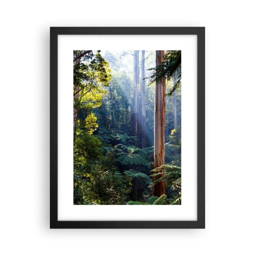 Plakat w czarnej ramie - Baśń lasu - 30x40 cm