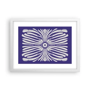 Plakat w białej ramie - Etniczne inspiracje - 40x30 cm