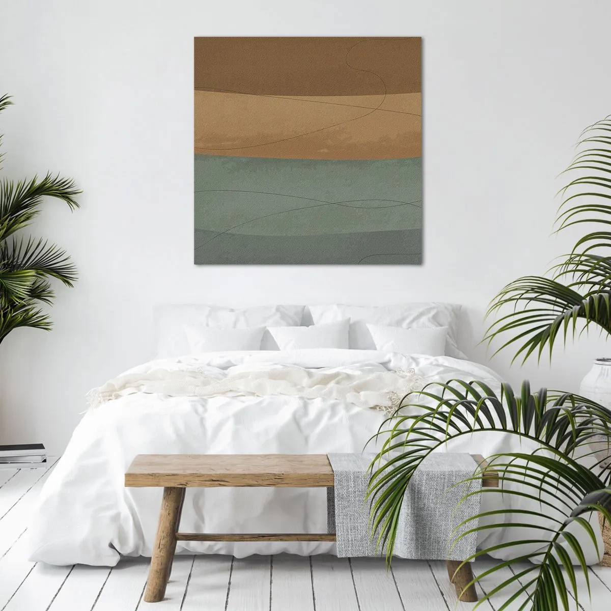 Obraz na płótnie - Kompozycja horyzontalna - 60x60 cm