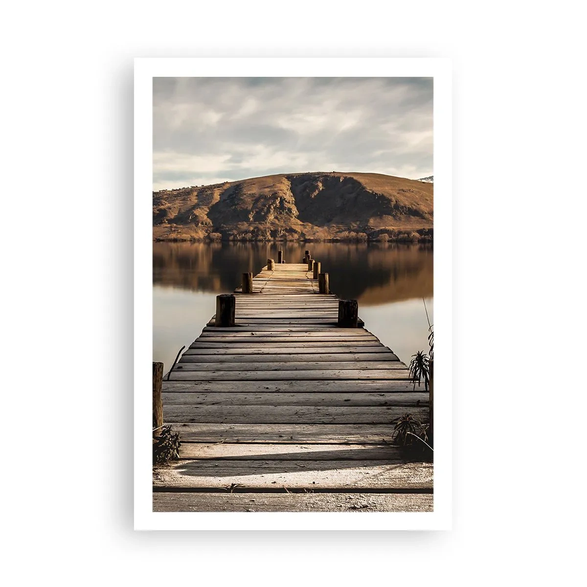 Plakat - Pejzaż w ciszy - 61x91 cm